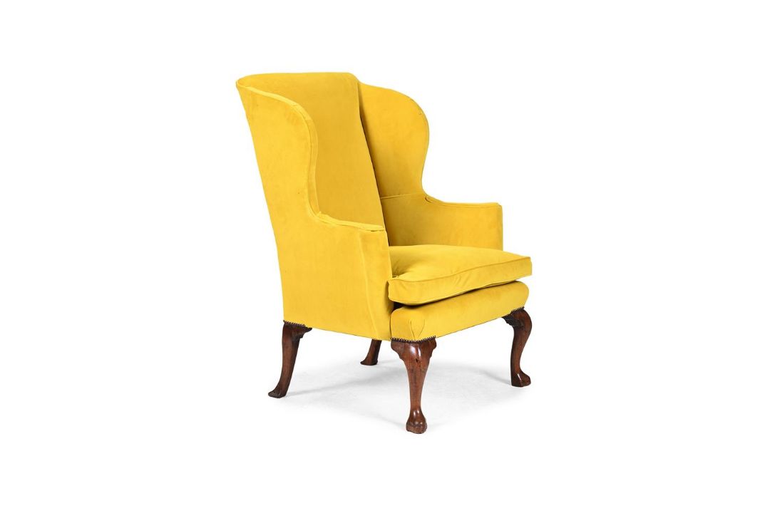 A GEORGE I WALNUT WING ARMCHAIR, CIRCA 1720 - Image 1 of 3