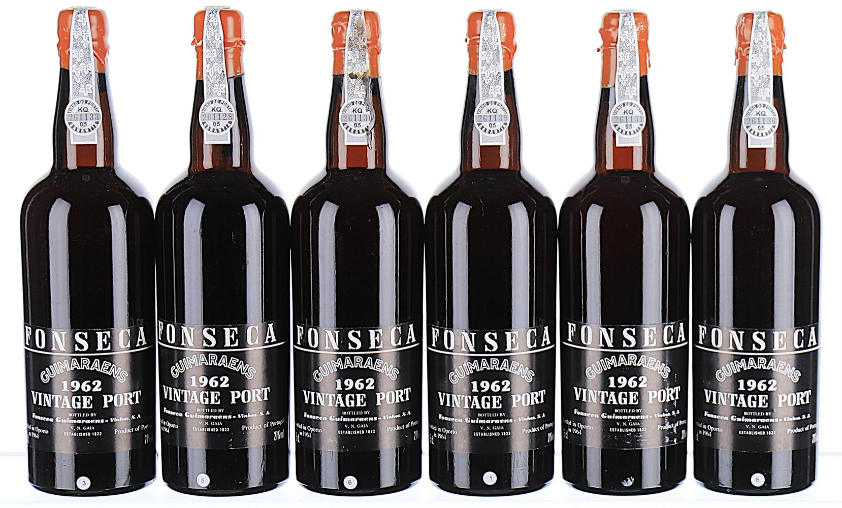 ß 1962 Fonseca, Guimaraens Vintage Port - In Bond