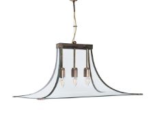 A CEILING LIGHT, POSSIBLY ITALIAN, SECOND HALF 20TH CENTURY