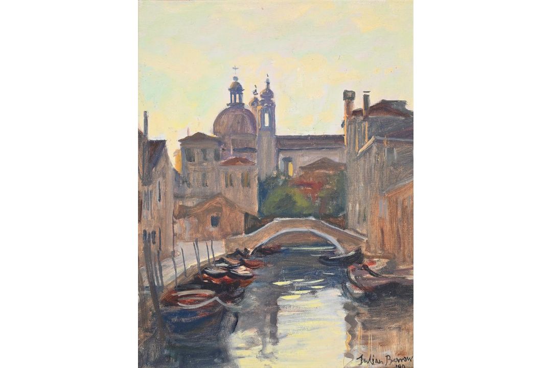 λ JULIAN BARROW (BRITISH 1939-2013), SAN TROVASO, VENICE - Image 2 of 3