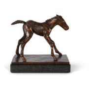 λ SALLY ARNUP FRBS ARCA (1930-2015), A LIMITED EDITION EQUESTRIAN BRONZE 'GYPSY'S FOAL', MODERN