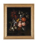 MANNER OF JEAN-BAPTISTE MONNOYER, STILL LIFE OF FLOWERS IN AN URN