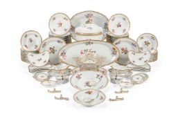 BERLIN (K.P.M), NEUOSIER, A PORCELAIN PART DINNER SERVICE