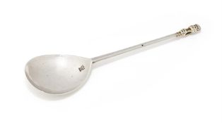A CHARLES I WEST COUNTRY SILVER LION SEJANT SPOON