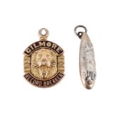 JOHN COBB, A COMMEMORATIVE 'GILMORE RECORD BREAKER' MEDALION AND RAILTON SPECIAL CAR CHARM