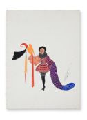 λ ERTÉ (FRENCH, 1892-1990), ‘LA FEMME ET LE DIABLE; UN NAIN DE L’ESPAGNOLE’; CIRCA 1930