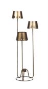 JULIAN CHICHESTER (ENGLISH, EST. 1989), TRI-LIGHT STANDING LAMP; EARLY 21ST CENTURY