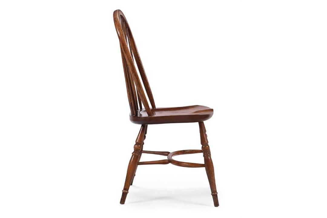 A SET OF SIX ASH 'WINDSOR' CHAIRS, LATE 20TH CENTURY - Image 3 of 3