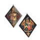 A PAIR OF ARMORIAL BEARINGS, LATE 19TH CENTURY - Image 1 of 3