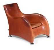 A 'LOGE' ARMCHAIR BY GERARD VAN DEN BERG (DUTCH, B.1947) FOR MONTIS, DESIGNED 1989, MODERN