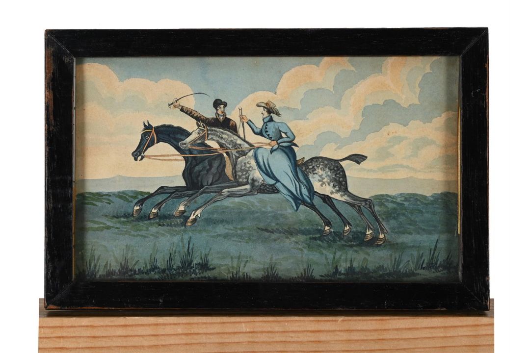 BRITISH SCHOOL (19TH CENTURY), THREE EQUESTRIAN SCENES - Image 3 of 3
