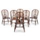A SET OF SIX ASH 'WINDSOR' CHAIRS, LATE 20TH CENTURY - Image 1 of 3