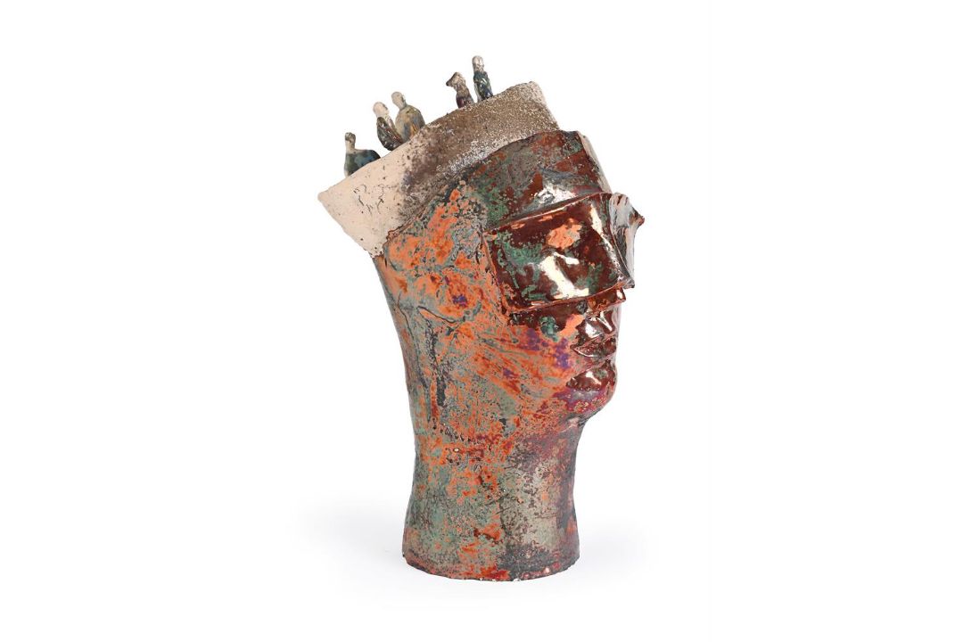 λ PAOLO STACCIOLI (ITALIAN B. 1943), SELF-PORTRAIT - Image 1 of 5