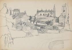 λ KEITH VAUGHAN (BRITISH 1912-1977), VILLAGE IN BRITTANY