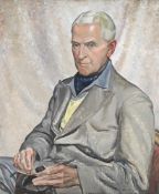 AVERIL MARY BURLEIGH (BRITISH 1883-1949), PORTRAIT OF CHARLES BURLEIGH, THE ARTIST'S HUSBAND