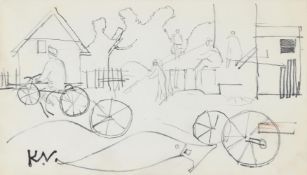 λ KEITH VAUGHAN (BRITISH 1912-1977), FIGURES AND CYCLES
