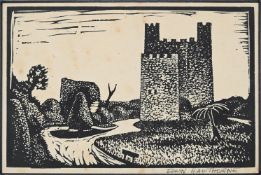 ELWIN HAWTHORNE (BRITISH 1905-1954), ROCHESTER CASTLE & TWO FURTHER WORKS