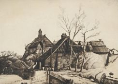 λ WALTER STEGGLES (BRITISH 1908-1997), ESSEX FARM