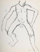 λ KEITH VAUGHAN (BRITISH 1912-1977), NUDE FIGURE