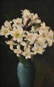 λ JACOB KRAMER (BRITISH/RUSSIAN 1892-1962), VASE OF ROYAL LILLIES