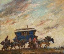 λ EDWARD SEAGO (BRITISH 1910-1974), AN UPLAND ROAD