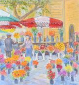 λ FREDERICK GORE (BRITISH 1913-2009), THE FLOWER MARKET