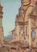 λ EDWARD SEAGO (BRITISH 1910-1974), RUINS OF CONVENTO OSSAVANGA