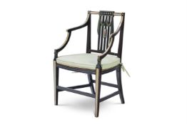 SYRIE MAUGHAM (BRITISH, 1879-1955), A 'VOGUE REGENCY’ ARMCHAIR, CIRCA 1935