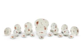 A PORCELAIN PART DINNER SERVICE