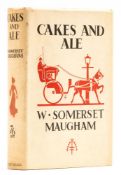 Ɵ MAUGHAM (SOMERSET), CAKES AND ALE, FIRST EDITION