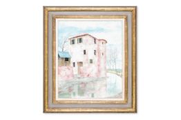 λ JOSSELIN BODLEY (FRENCH 1893-1975), STUDY OF AN INTERNMENT CAMP