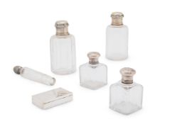 A COLLECTION OF SILVER DRESSING TABLE ITEMS