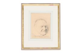 λ GRAHAM SUTHERLAND (BRITISH 1903-1980), HEAD STUDY OF WILLIAM SOMERSET MAUGHAM