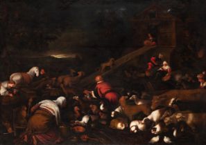 FOLLOWER OF JACOPO BASSANO, NOAH AND HIS ARK