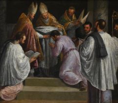 CIRCLE OF FRANCESCO BASSANO (ITALIAN 1549 - 1592),THE BLESSING