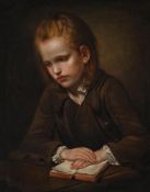 AFTER JEAN-BAPTISTE GREUZE, A BOY WITH A LESSON-BOOK