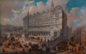 ATTRIBUTED TO ANDREW MACLURE AND ARCHIBALD GRAY MACDONALD, THE FACADE OF CANNON STREET STATION