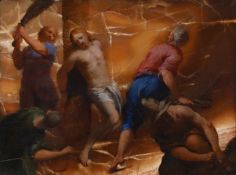 FELICE RIZZO, CALLED BRUSASORZI (ITALIAN 1539/40 - 1605), THE FLAGELLATION