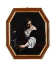 FRANCESCO FURINI (ITALIAN 1604-1646), MARY MAGDALEN RENOUNCING WORLDLY VANITY