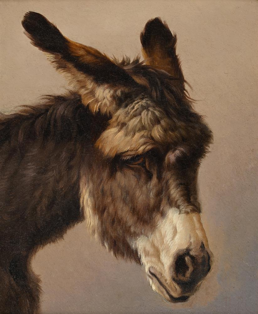 ROSA BONHEUR (FRENCH 1822-1899), HEAD OF A DONKEY