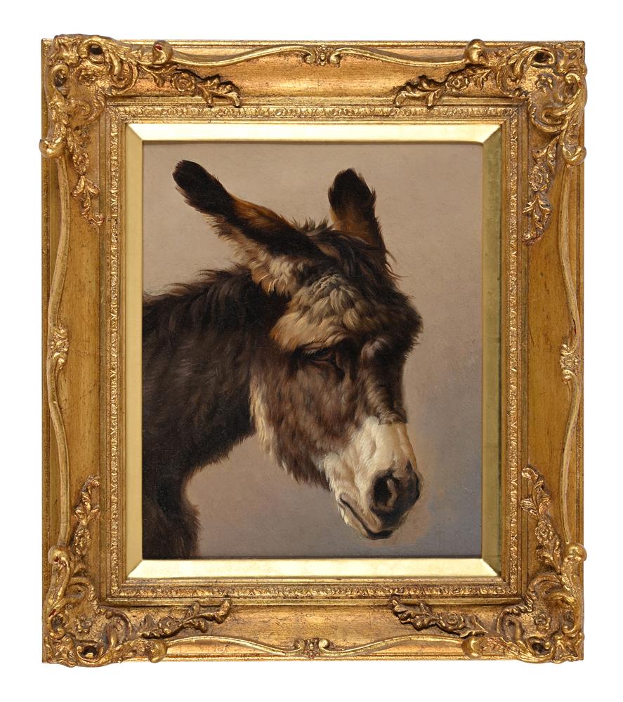 ROSA BONHEUR (FRENCH 1822-1899), HEAD OF A DONKEY - Image 2 of 3
