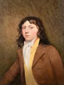 FOLLOWER OF JOHN OPIE, PORTRAIT OF A BOY IN A BROWN COAT