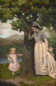 ENRICO PATALANO (ITALIAN ACTIVE 1869 - 1886), HIDE AND SEEK