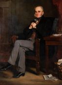 FRANCIS GRANT (SCOTTISH 1803-1878), PORTRAIT OF MR RICHARD WOOD MD (1779-1860)
