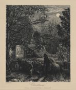 SAMUEL PALMER (BRITISH 1805 - 1881), 'CHRISTMAS' - FROM BAMPFYLDE'S SONNET