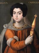 SPANISH SCHOOL (18TH CENTURY), PORTRAIT OF JOANNA OF CASTILE (1479 - 1555)