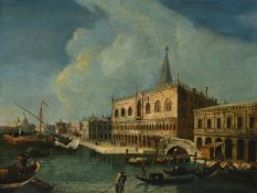 FOLLOWER OF MICHELE GIVANNI MARIESCHI (ITALIAN 1710 - 1743), VIEW OF THE DOGE'S PALACE