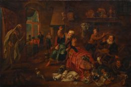 FOLLOWER OF JOSEF HOREMANS THE ELDER, DEATH OF THE MISER