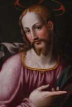 CIRCLE OF MICHELE TOSINI, CALLED MICHELE DI RIDOLFO DEL GHIRLANDAIO (ITALIAN 1503-1577), CHRIST