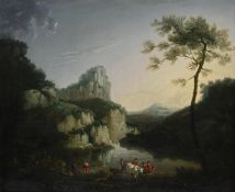 ATTRIBUTED TO THOMAS SMITH OF DERBY (BRITISH CIRCA 1720 - 1767), HIGH TOR, MATLOCK